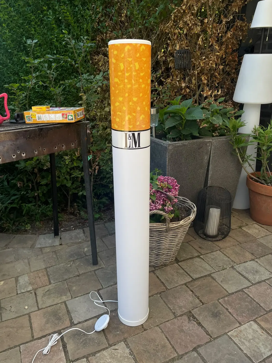 L&M Lamp – detailfoto 2 van de LED-vloerlamp