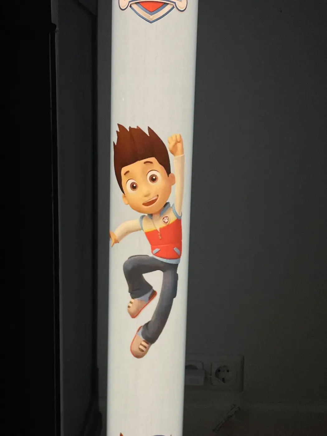 Paw Patrol Lamp – detailfoto 3 van de LED-vloerlamp