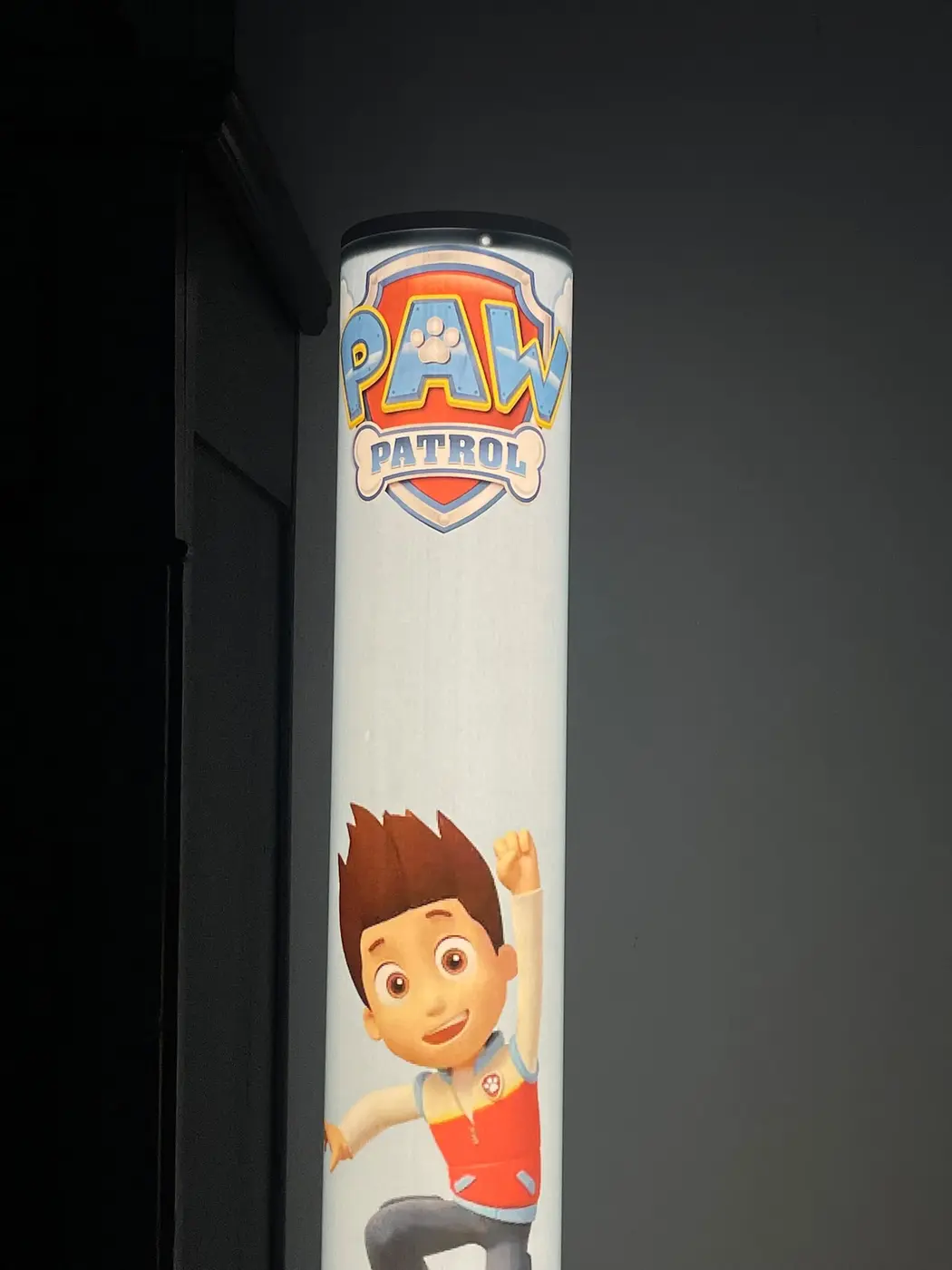 Paw Patrol Lamp – detailfoto 4 van de LED-vloerlamp